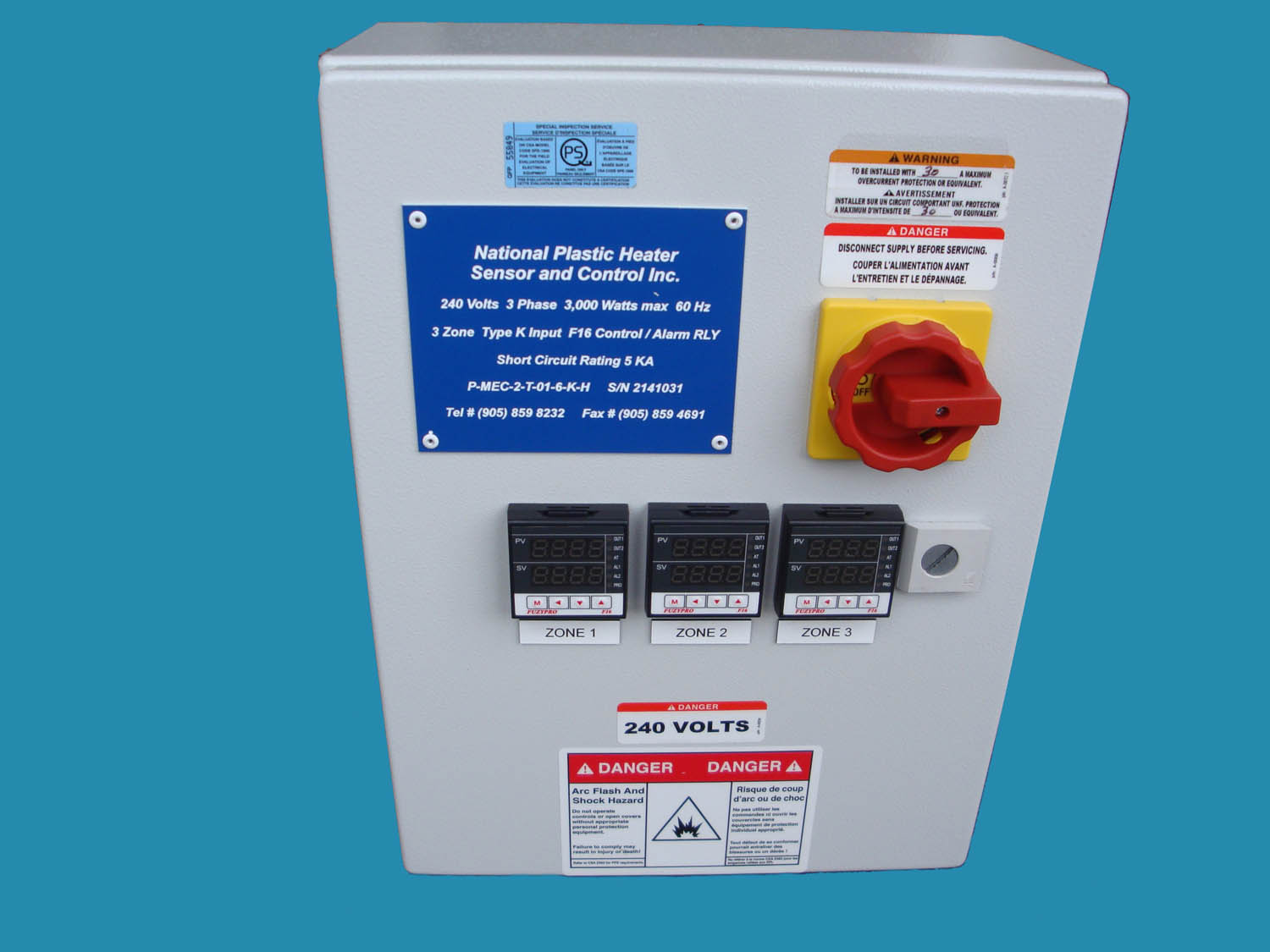 Temperature Control Power Panels